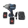 llave de impacto inalámbrica de 20v, entrada de 3/4 in, incluye 2 baterías de 6ah, cargador y estuche