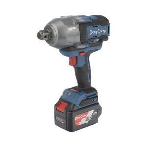 llave de impacto inalámbrica de 20v, entrada de 3/4 in, incluye 2 baterías de 6ah, cargador y estuche
