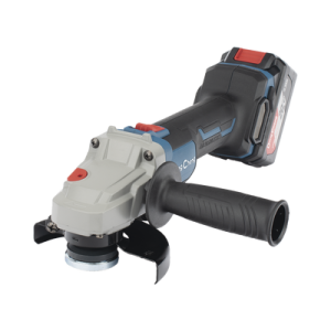 amoladora angular de 20vcc, disco de 4 1/2 in, incluye 2 baterías de 4.0ah, cargador y estuche