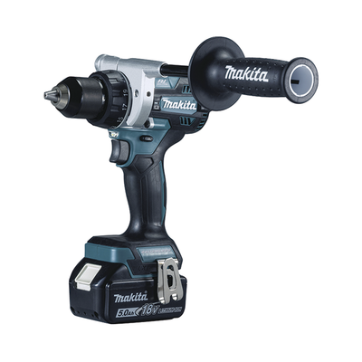 taladro atornillador bl 18 v 5 ah lxt 130 nm 2 velocidades (0 550 0 2100 rpm). incluye 2 baterías de 18 v, cargador rápido, 2 puntas doble y maletín makpac. taladro atornillador bl 18 v 5 ah lxt 130 nm 2 velocidades (0 550 0 2100 rpm). incluye 2 baterías de 18 v, cargador rápido, 2 puntas doble y maletín makpac.