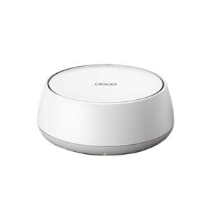 router inalámbrico mesh interior para hogar / doble banda wi fi 7 be5000 mbps / 2 puerto 2.5 gigabit wan/lan / 4 antenas internas / operación multi link mlo / administración mediante la app deco (ios, android) / homeshield