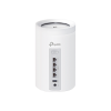 router inalámbrico mesh interior para hogar / triple banda wi fi 7 be9300 mbps / 2 puerto 2.5 gigabit wan/lan / 4 antenas internas / operación multi link mlo / administración mediante la app deco (ios, android) / homeshield