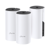 kit 3 routers inalámbricos mesh interior para hogar / doble banda wi fi 5 ac1200 mbps / 2 puerto gigabit wan/lan / 2 antenas internas / administración mediante la app deco (ios, android)