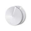 kit 2 routers inalámbricos mesh interior para hogar / doble banda wi fi 5 ac1300 mbps / 2 puerto gigabit wan/lan / 4 antenas internas / administración mediante la app deco (ios, android) / protección homecare