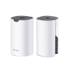 kit 2 routers inalámbricos mesh interior para hogar / doble banda wi fi 5 ac1900 mbps / 3 puerto gigabit wan/lan / 3 antenas internas / administración mediante la app deco (ios, android)