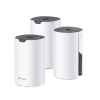 kit 3 routers inalámbricos mesh interior para hogar / doble banda wi fi 5 ac1900 mbps / 3 puerto gigabit wan/lan / 3 antenas internas / administración mediante la app deco (ios, android)