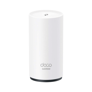 router inalámbrico mesh exterior para hogar / doble banda wi fi 6 ax3000 mbps / 2 puerto gigabit wan/lan / puertos poe 802.3 af/at entrada / 2 antenas internas / protección ip65 / administración mediante la app deco (ios, android)