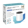 router inalámbrico mesh interior para hogar / doble banda wi fi 6 ax3000 mbps / 3 puerto gigabit wan/lan / 2 antenas internas / administración mediante la app deco (ios, android) / protección homeshield