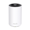 router inalámbrico mesh interior para hogar / doble banda wi fi 6e ax5400 mbps / 3 puerto gigabit wan/lan / 4 antenas internas / administración mediante la app deco (ios, android) / protección homeshield