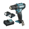 atornillador broquero cambio rápido 3/8”. 2 baterías 12v de 1.5 amperes y cargador.