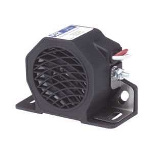 alarma de reversa y doble tono, 12 24 vcc, 102 dba