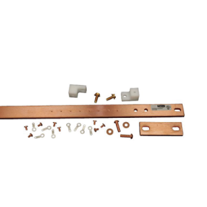 kit de barra de tierra física, para rack de 19 in, fabricada en aleación de cobre electrolítica resistente