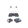 rotomartillo/taladro inalámbrico (1/2") de 1,900 rpm, 18vcc, incluye 1 batería bl1815n de 1.5ah, 1 cargador modelo dc18sd y un set de 75 pzas modelo e 06943