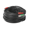 cable coaxial ( bnc rg59 ) + alimentación / siamÉs / 30 metros / 100 % cobre / para cámaras 4k / uso interior y exterior