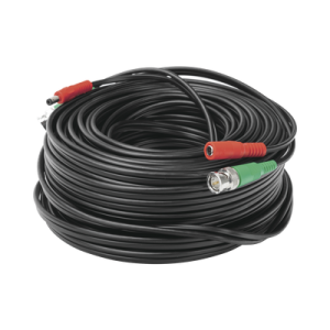 cable coaxial ( bnc rg59 ) + alimentación / siamÉs / 30 metros / 100 % cobre / para cámaras 4k / uso interior y exterior