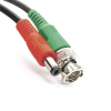 cable coaxial ( bnc rg59 ) + alimentación / siamÉs / 50 metros / 100 % cobre / para cámaras 4k / uso interior y exterior