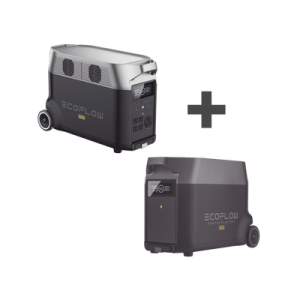 kit de estación de energía portátil 3600wh + batería externa 3600wh (7200wh)