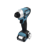 kit (dhp482 rotom. + dtd152 atorn.imp.) li ion 2 bat 1.5 ah y carg c/luz est.lona 18v