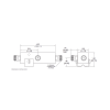 separador 20db (100:1) tap 350 5930mhz 500w 161dbc tipo n ip67 .