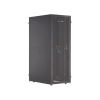 gabinete net verse para centros de datos, 42ur, 600mm de ancho, 1000mm de profundidad, fabricado en acero, color negro