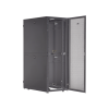 gabinete net verse para centros de datos, 42ur, 600mm de ancho, 1000mm de profundidad, fabricado en acero, color negro