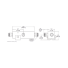 separador 10db (10:1) tap 350 5930mhz 500w 161dbc 4.3 10 ip67 .