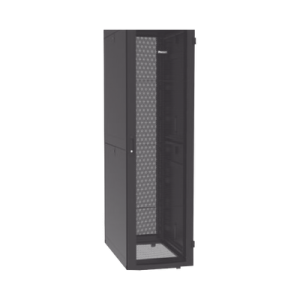 gabinete net verse para centros de datos, 45ur, 600mm de ancho, 1200mm de profundidad, fabricado en acero, color negro