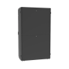 gabinete net verse para centros de datos, 42ur, 800mm de ancho, 1000mm de profundidad, fabricado en acero, color negro