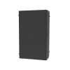 gabinete net verse para centros de datos, 45ur, 800mm de ancho, 1000mm de profundidad, fabricado en acero, color negro
