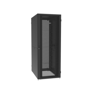 gabinete net verse para centros de datos, 45ur, 800mm de ancho, 1000mm de profundidad, fabricado en acero, color negro