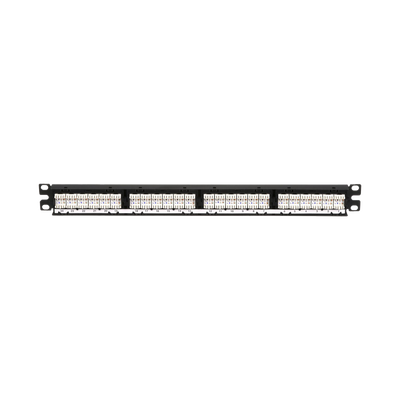 panel de parcheo de impacto (110), plano, categoría 5e, de 24 puertos, 1ur panel de parcheo de impacto (110), plano, categoría 5e, de 24 puertos, 1ur
