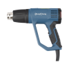 pistola de calor de 1600w, con 3 niveles de temperatura variable, incluye 2 boquillas
