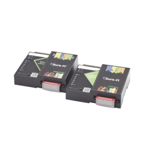 convertidor de lectora para control de acceso (cableado a inalámbrico) / 1 wiegand / 2 relevadores / 2 entradas / atraviesa hasta 1.6 km en construcción o material