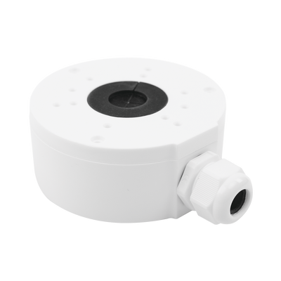 caja de conexiones plástica compatible con cámaras epcom / hikvision / uso en exterior caja de conexiones plástica compatible con cámaras epcom / hikvision / uso en exterior