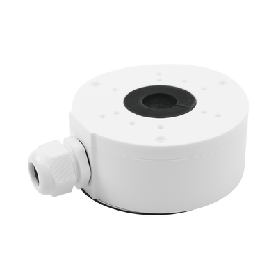 caja de conexiones plástica compatible con cámaras epcom / hikvision / uso en exterior caja de conexiones plástica compatible con cámaras epcom / hikvision / uso en exterior