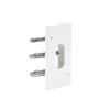 montaje para poste de cámaras domo / bala ds 2cd27xx / ds 2cd26xx