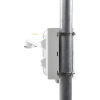 montaje de poste para domos hikvision / color blanco / uso en exterior