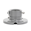 montaje de techo sin tubo de extensión para domos ptz turbohd y ptz ip / acero inoxidable