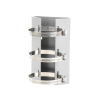 montaje de poste para ptz / acero inoxidable / compatible con ptz hikvision