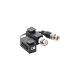 kit de transceptor (balluns) turbohd con boton push / hasta 8 mp (4k) / 100% cobre / soporta hd tvi / ahd / cvi / cvbs / audio por coaxitron / datos para menu de configurar de cámaras