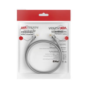 cable de parcheo (patch cord) / utp / cat. 6 (24 awg) / 10 metros / color gris / ideal para poe+ / interior