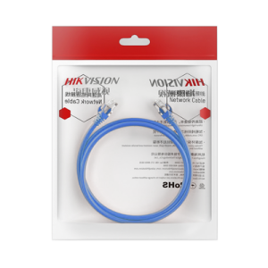 cable de parcheo (patch cord) / utp / cat. 6 (24 awg) / 2 metros / color azul / ideal para poe+ / interior