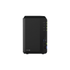 servidor nas de escritorio con 2 bahías / hasta 24 tb / hasta 6gb ram / hasta 25 cámaras