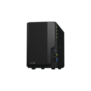 servidor nas de escritorio con 2 bahías / hasta 24 tb / hasta 6gb ram / hasta 25 cámaras
