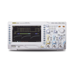 osciloscopio digital rigol de 2 canales análogos, 300 mhz de ancho de banda análoga, vel. de muestreo tiempo real de 2 gs/s, base de tiempo (min.) de 1 ns/div.