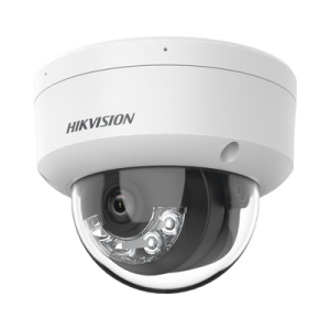 domo ip 4 megapixel / lente 2.8 mm / dual light (30 mts ir + 30 mts luz blanca) / micrófono integrado / antivandálico ik08 / acusense lite / exterior ip67 / h.265 / poe / onvif / micro sd