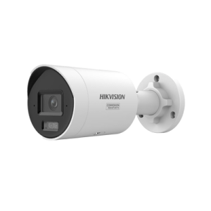 [dual light + colorvu 3.0 + hikai] bala ip 6 megapixel / lente 2.8 mm / 40 mts ir + luz blanca / 2 microfonos integrados / exterior ip67 / wdr 130 db / acusense 3.0 / metal / nema 4x / acusearch