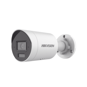 [dual light + 2 micrófonos integrados] bala ip 8 megapixel (4k) / lente 2.8 mm / 40 mts luz blanca + 40 mts ir / acusense / exterior ip67 / wdr 120 db / poe / micro sd / metal / acusearch