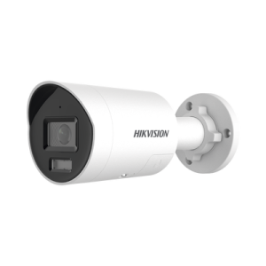 [dual light + colorvu 3.0 + hikai] bala ip 8 megapixel / lente 2.8 mm / 40 mts ir + luz blanca / 2 microfonos integrados / exterior ip67 / estrobo azul y rojo / wdr 130 db / acusense 3.0 / metal / nema 4x / acusearch