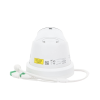 [dual light + colorvu] turret ip 4 megapixel / lente 2.8 mm / 30 mts ir + 30 mts luz blanca / exterior ip67 / luz intermitente y alerta de audio / micrófono integrado / videoanaliticos (filtro de falsas alarmas) / wdr 130 db / captura facial